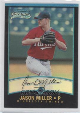 2001 Bowman Chrome - [Base] #157 - Rookie Refractors - Jason Miller