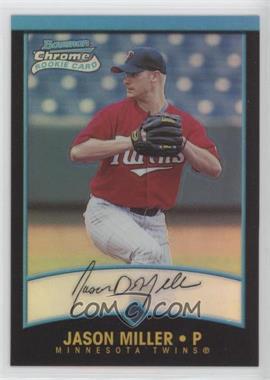 2001 Bowman Chrome - [Base] #157 - Rookie Refractors - Jason Miller