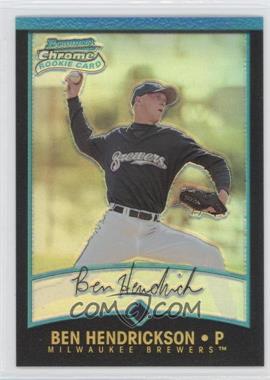 2001 Bowman Chrome - [Base] #196 - Rookie Refractors - Ben Hendrickson