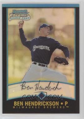 2001 Bowman Chrome - [Base] #196 - Rookie Refractors - Ben Hendrickson