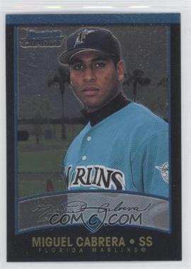 2001 Bowman Chrome - [Base] #259 - Miguel Cabrera