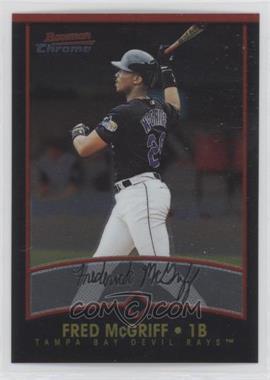 2001 Bowman Chrome - [Base] #34 - Fred McGriff