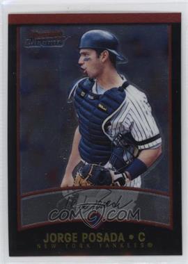 2001 Bowman Chrome - [Base] #40 - Jorge Posada [EX to NM]