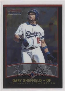 2001 Bowman Chrome - [Base] #42 - Gary Sheffield