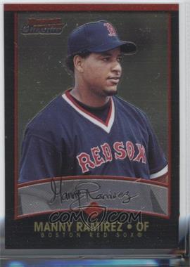 2001 Bowman Chrome - [Base] #65 - Manny Ramirez