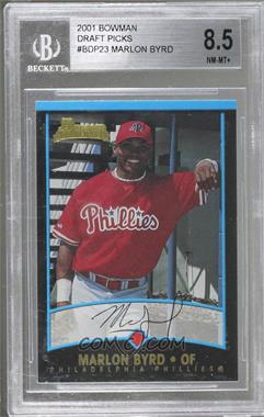 2001 Bowman Draft Picks & Prospects - [Base] #BDP23 - Marlon Byrd [BGS 8.5 NM‑MT+]