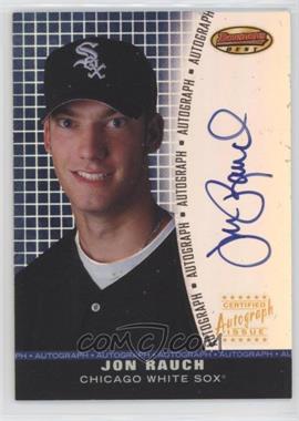 2001 Bowman's Best - Autograph #BBA-JR - Jon Rauch