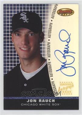 2001 Bowman's Best - Autograph #BBA-JR - Jon Rauch