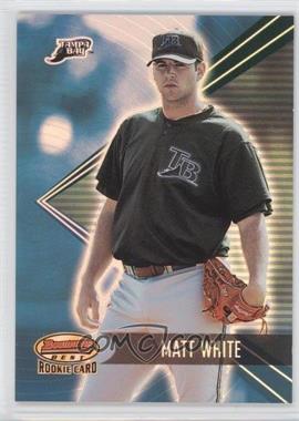 2001 Bowman's Best - [Base] #154 - Matt White /2999