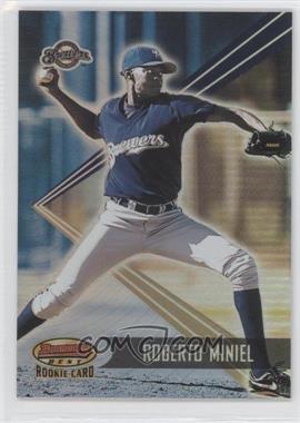 2001 Bowman's Best - [Base] #165 - Roberto Miniel /2999