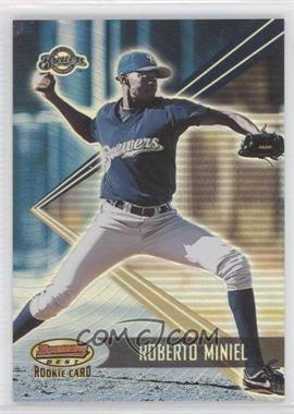 2001 Bowman's Best - [Base] #165 - Roberto Miniel /2999