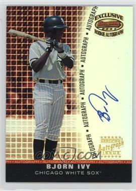 2001 Bowman's Best - Exclusive Rookie Autographs #BBEA-BI - Bjorn Ivy