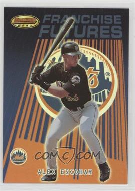 2001 Bowman's Best - Franchise Futures #FF11 - Alex Escobar