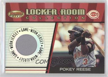 2001 Bowman's Best - Locker Room Collection Jerseys #LRCJ-PR - Pokey Reese