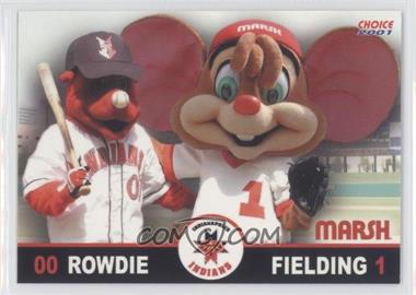 2001 Choice Indianapolis Indians - [Base] #01 - Rowdie, Fielding