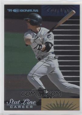 2001 Donruss - 1999 Retroactive - Stat Line Career #43 - Craig Biggio /318