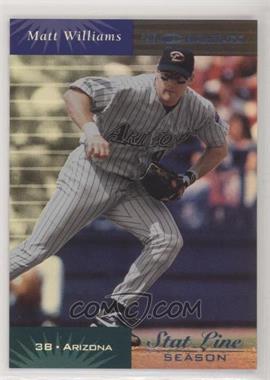 2001 Donruss - 1999 Retroactive - Stat Line Season #24 - Matt Williams /136