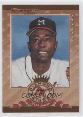 2001 Donruss - All-Time Diamond Kings #ATDK-8 - Hank Aaron /2500