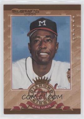 2001 Donruss - All-Time Diamond Kings #ATDK-8 - Hank Aaron /2500