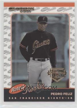 2001 Donruss - [Base] - Baseball's Best Gold #162 - Rated Rookie - Pedro Feliz