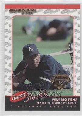 2001 Donruss - [Base] - Baseball's Best Gold #186 - Rated Rookie - Wily Mo Pena