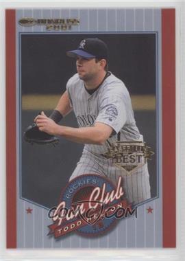 2001 Donruss - [Base] - Baseball's Best Gold #211 - Fan Club - Todd Helton