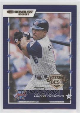 2001 Donruss - [Base] - Baseball's Best Gold #67 - Garret Anderson [EX to NM]