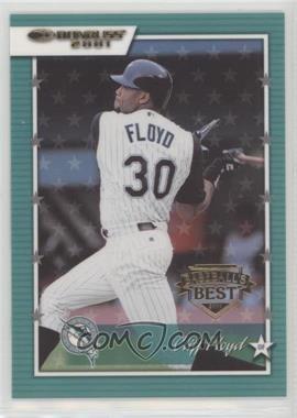 2001 Donruss - [Base] - Baseball's Best Gold #93 - Cliff Floyd