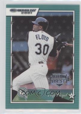 2001 Donruss - [Base] - Baseball's Best Silver #93 - Cliff Floyd