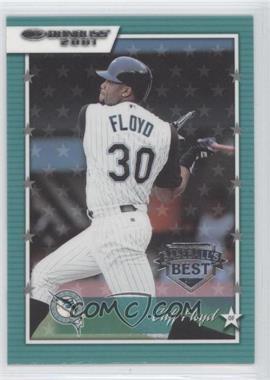 2001 Donruss - [Base] - Baseball's Best Silver #93 - Cliff Floyd