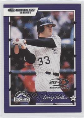 2001 Donruss - [Base] #147 - Larry Walker