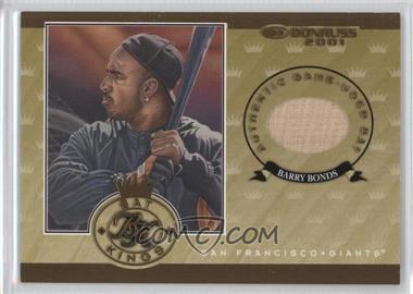 2001 Donruss - Bat Kings #BK-3 - Barry Bonds /250