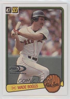 2001 Donruss - Rookie Reprints #RR2 - Wade Boggs /1983