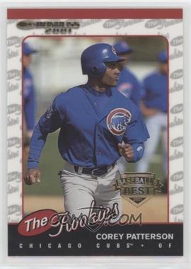 2001 Donruss - The Rookies - Baseball's Best Bronze #R96 - Corey Patterson