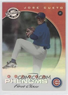 2001 Donruss Class Of 2001 - [Base] - First Class #291 - Rookie Phenoms - Jose Cueto /50