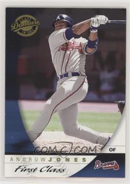 2001 Donruss Class Of 2001 - [Base] - First Class #60 - Andruw Jones /100