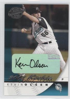 2001 Donruss Class Of 2001 - [Base] - Rookie Autographs #160 - Kevin Olsen /1875