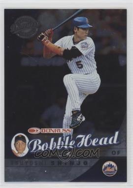 2001 Donruss Class Of 2001 - Bobble Head #11 - Tsuyoshi Shinjo /2000