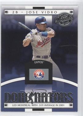 2001 Donruss Class Of 2001 - Dominators #DM-21 - Jose Vidro