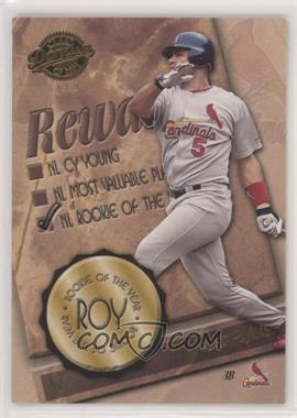 2001 Donruss Class Of 2001 - Rewards #RW6 - Albert Pujols