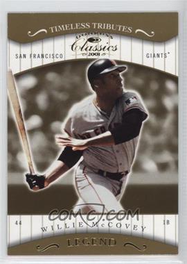 2001 Donruss Classics - [Base] - Timeless Tributes #165 - Willie McCovey /100