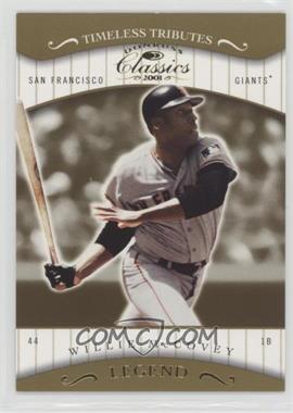 2001 Donruss Classics - [Base] - Timeless Tributes #165 - Willie McCovey /100