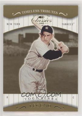 2001 Donruss Classics - [Base] - Timeless Tributes #182 - Yogi Berra /100