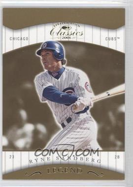 2001 Donruss Classics - [Base] #181 - Ryne Sandberg /1755