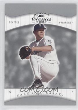 2001 Donruss Classics - [Base] #26 - Kazuhiro Sasaki