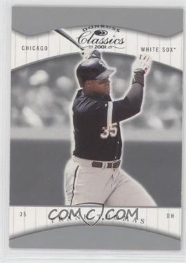 2001 Donruss Classics - [Base] #7 - Frank Thomas