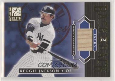 2001 Donruss Elite - Back 2 Back Jacks #BB-38 - Reggie Jackson, Dave Winfield /50