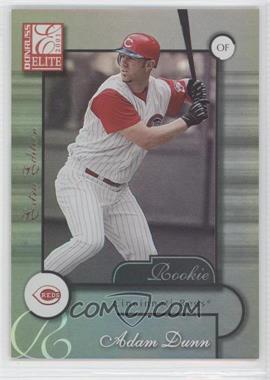 2001 Donruss Elite - [Base] - Extra Edition Rookies Missing Serial Number #201 - Adam Dunn