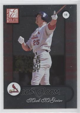 2001 Donruss Elite - [Base] - Seattle MLB 2001 FanFest #15 - Mark McGwire