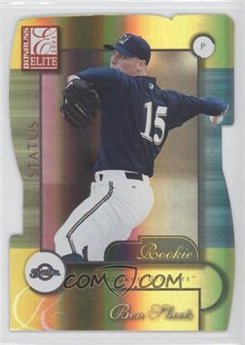 2001 Donruss Elite - [Base] - Status Die-Cut Rookies Missing Serial Number #159 - Ben Sheets